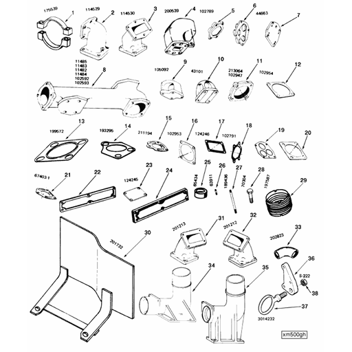 195293 Cummins | Double End Plain Stud | Source One Parts Center