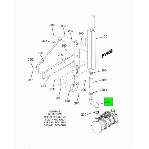 4079120C1 | Navistar International® | PIPE INTERMEDIATE TAIL 