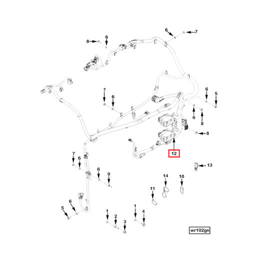 3687693 Cummins | Electronic Control Module Wiring Harness | Source One ...