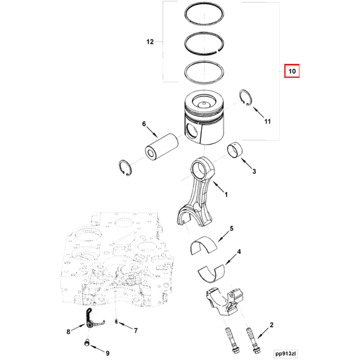 4089259 Cummins | Engine Piston Kit | Source One Parts Center