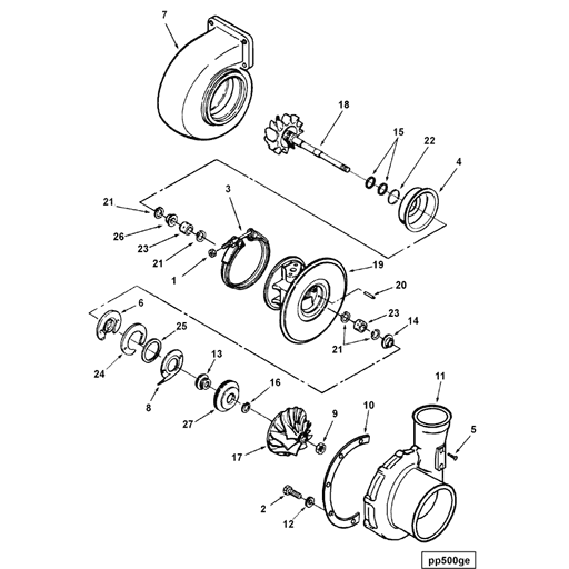 3519805 Cummins | Turbocharger Gasket | Source One Parts Center