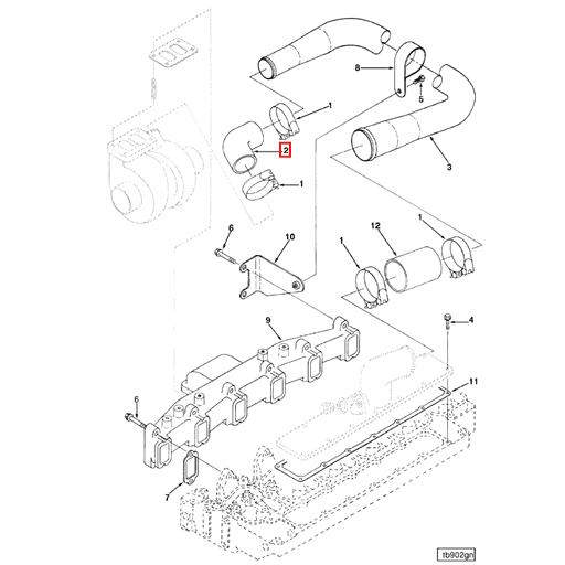 3279027 Cummins | Elbow Hose | Source One Parts Center