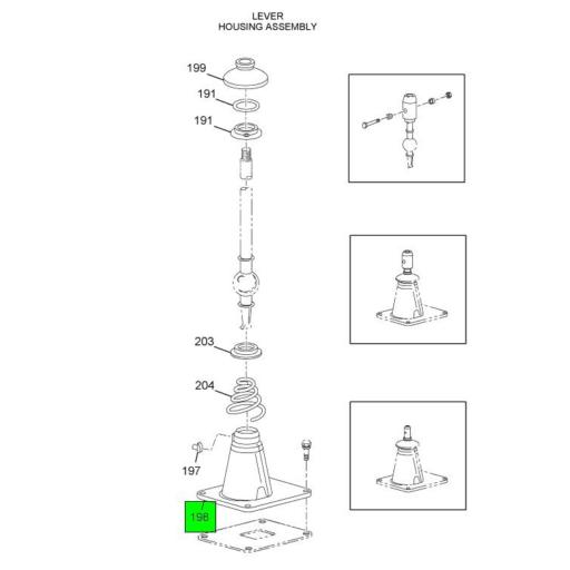 FULK2973 | Navistar International® | HOUSING CONTROL LEVER