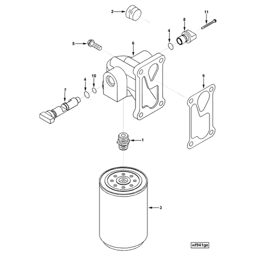 3945110 Cummins | Corrosion Resistor Head | Source One Parts Center