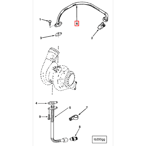 3818408 Cummins | Flexible Hose | Source One Parts Center