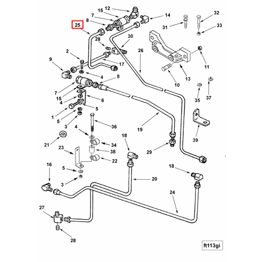 3256205 Cummins | Fuel Drain Tube | Source One Parts Center