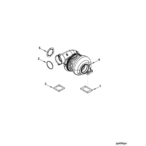 4089739 Cummins | Turbocharger Kit | Source One Parts Center