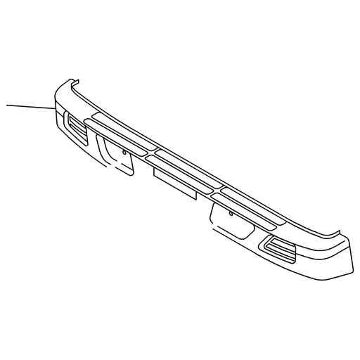 8-98056-684-0 Isuzu | Frt Bumper Bar | Source One Parts Center