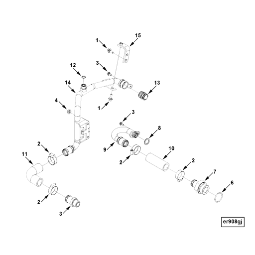 5312155 Cummins | Water Inlet Tube | Source One Parts Center