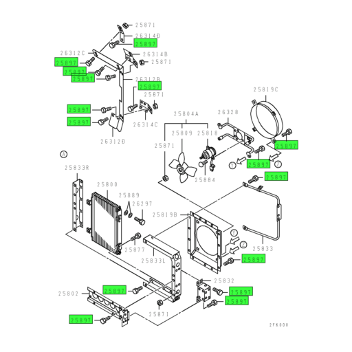 MF240049 Mitsubishi FUSO | Transmission Oil Cooler Line Bolt | Source ...
