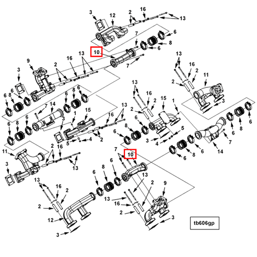 3636245 Cummins | Exhaust Manifold | Source One Parts Center