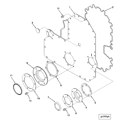 3804304 Cummins | Oil Seal Kit | Source One Parts Center