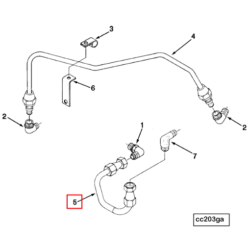 3893609 Cummins | Flexible Hose | Source One Parts Center