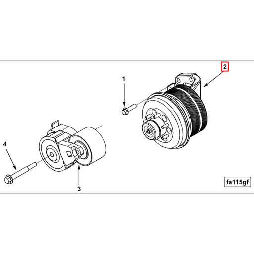 3682872CUM Kenworth | Fan Hub | Source One Parts Center