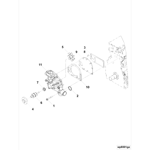 4955499 Cummins | Water Pump Kit | Source One Parts Center