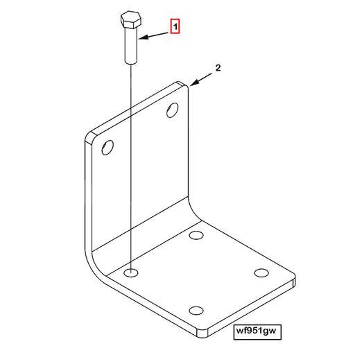 3864129 Cummins | Hexagon Flange Head Cap Screw | Source One Parts Center