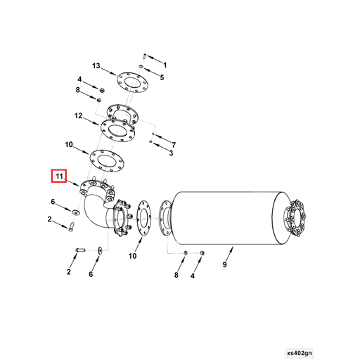 3418944 Cummins | Exhaust Outlet Connection | Source One Parts Center