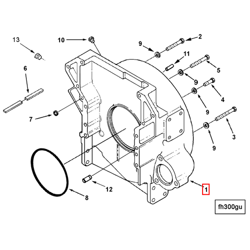 3090841 Cummins | Flywheel Housing | Source One Parts Center
