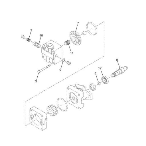 1694969C91 | Navistar International® | KIT POWER STEERING PUMP REPAIR ...