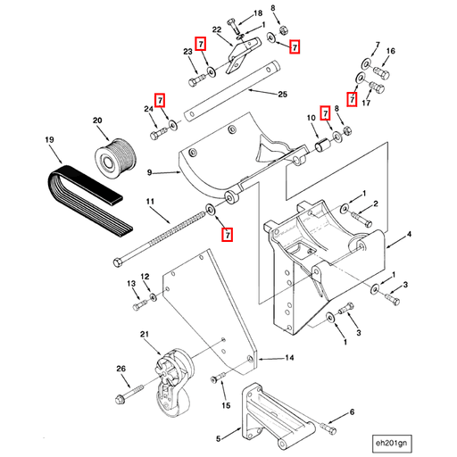 3026269 Cummins | Plain Washer | Source One Parts Center