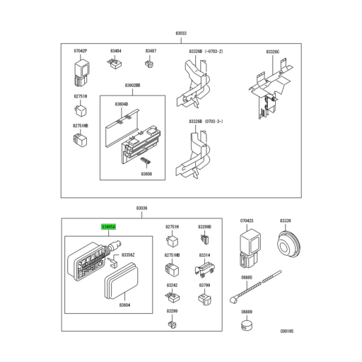 MK421716 Mitsubishi FUSO | Chassis Harness High Current Fuse