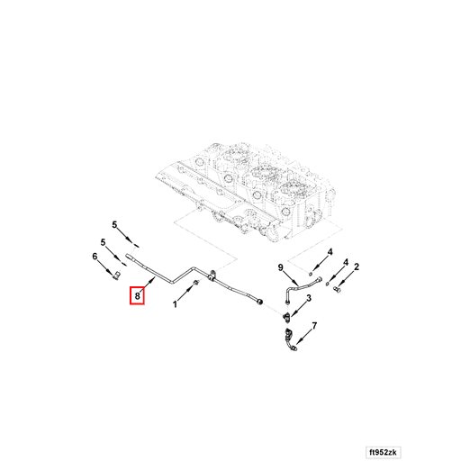 3945707 Cummins | Fuel Drain Tube | Source One Parts Center