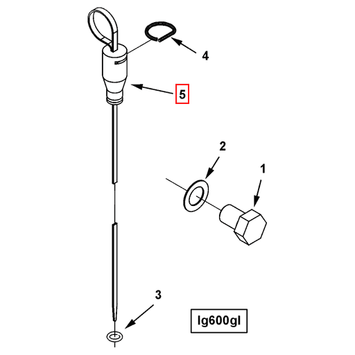 3178858 Cummins | Dipstick | Source One Parts Center