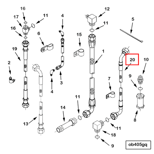 3631437 Cummins | Flexible Hose | Source One Parts Center