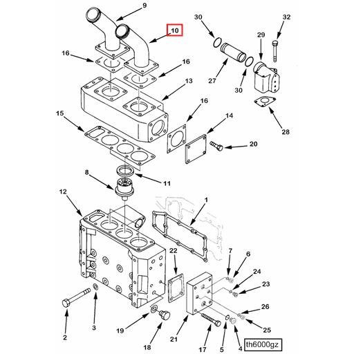 3094197 Cummins | Water Outlet Connection | Source One Parts Center
