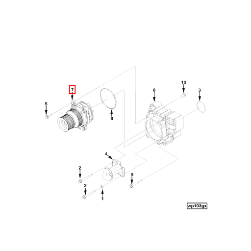4386578 Cummins | Water Pump Core | Source One Parts Center
