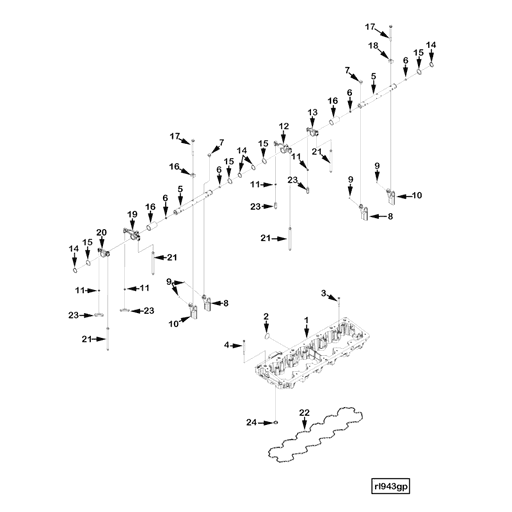 4330225 Cummins | Rocker Top Level Assembly Lever | Source One Parts Center
