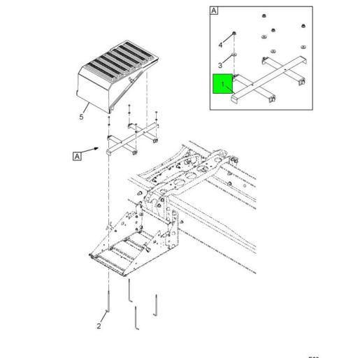 3557584C1 | Navistar International® | CLAMP BATTERY HOLD DOWN