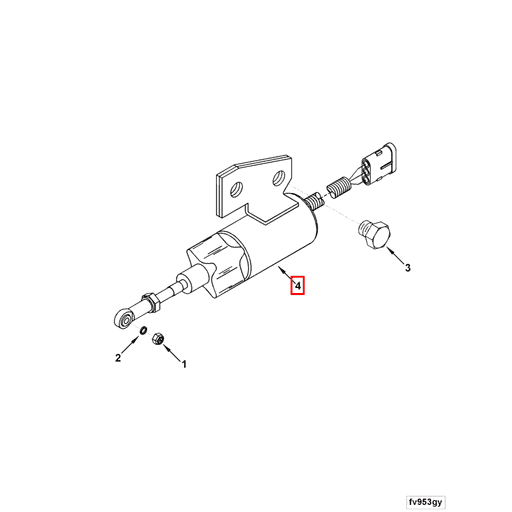 3939702 Cummins | Fuel Pump Solenoid | Source One Parts Center