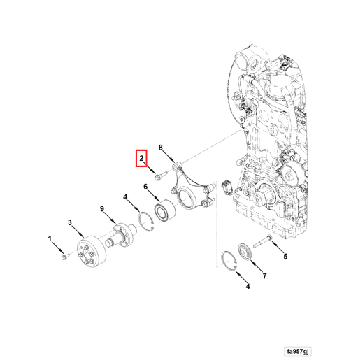3286392 Cummins | Hexagon Flange Head Cap Screw | Source One Parts Center