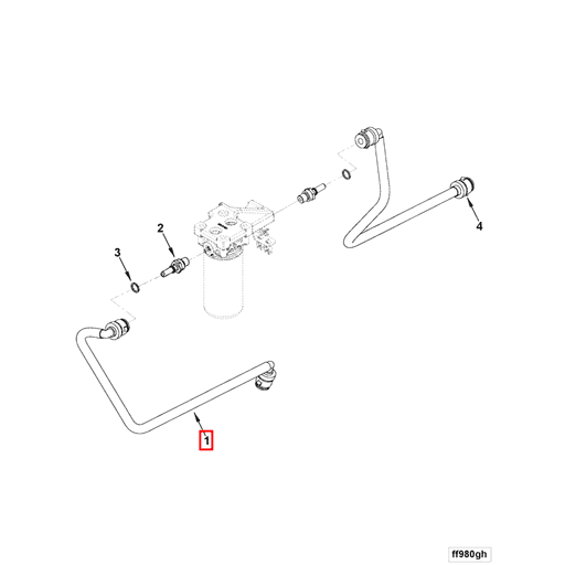 4938257 Cummins | Flexible Hose | Source One Parts Center