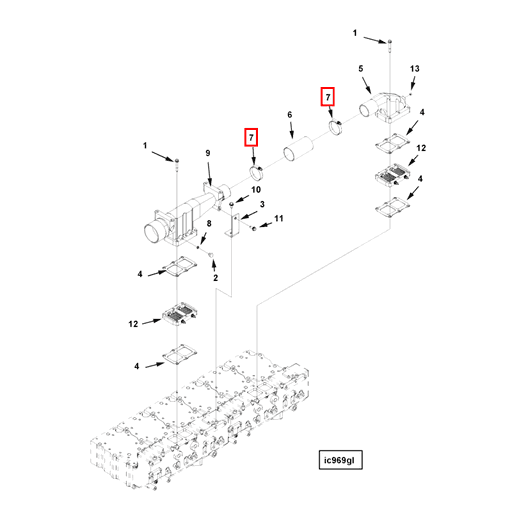 4095725 Cummins | t Bolt Clamp | Source One Parts Center