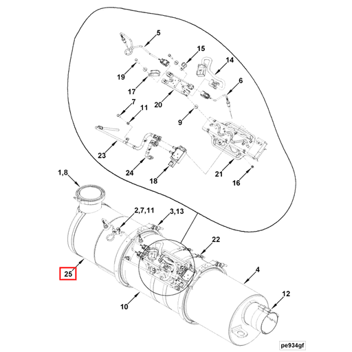 5294353 Cummins | Inlet Catalyst Module | Source One Parts Center