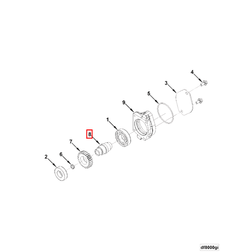 4946701 Cummins | Accessory Drive Shaft | Source One Parts Center