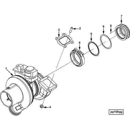 3799079 Cummins | Incomplete Turbocharger | Source One Parts Center