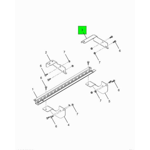 4161028C4 Navistar International | Rear Upper Step Support Assembly ...