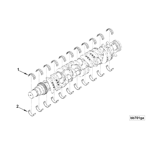 4089971 Cummins | Main Bearing Set | Source One Parts Center