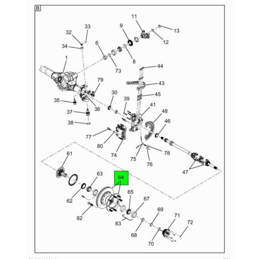 DS10157626 Navistar International® HUB LOCK ASSY Source One Parts