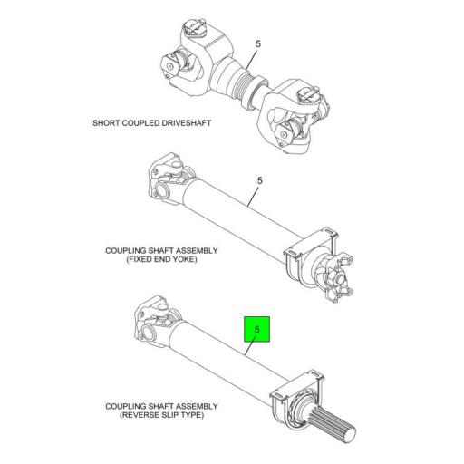410STH1060 Navistar International® DRIVE LINE SHAFT Source One