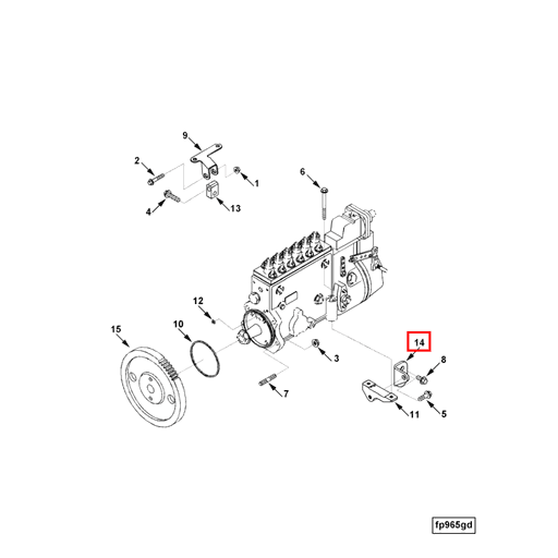 3920432 Cummins | Fuel Pump Support | Source One Parts Center
