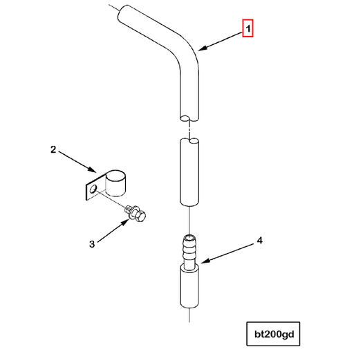 144040 Cummins | Plain Hose | Source One Parts Center