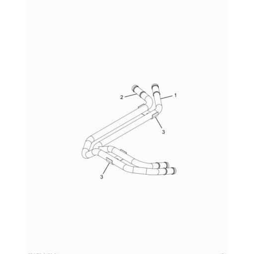 4048919C2 Navistar International® TUBE EXHAUST COOLANT LINES