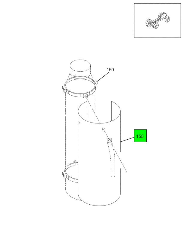 557279C3 Navistar International GUARD MUFFLER STAINLESS STEEL