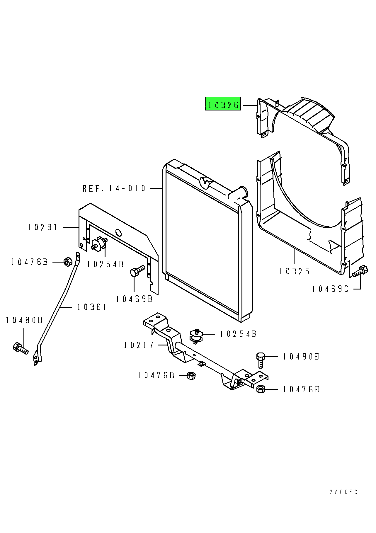 mc127212-genuine-mitsubishi-fuso-upper-cooling-fan-shroud-source