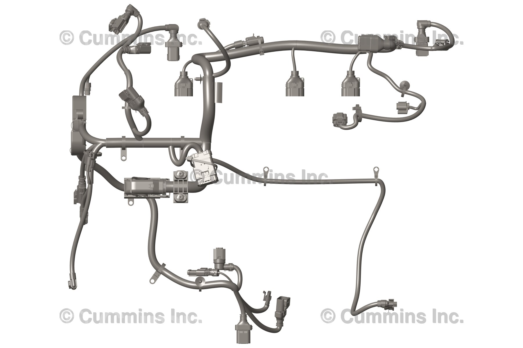 5589776-genuine-cummins-electronic-control-module-wiring-harness