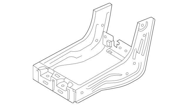 Track Support Frame FL3Z9661708C Ford | Seat Frame Track Support - Front | Source One Parts ...